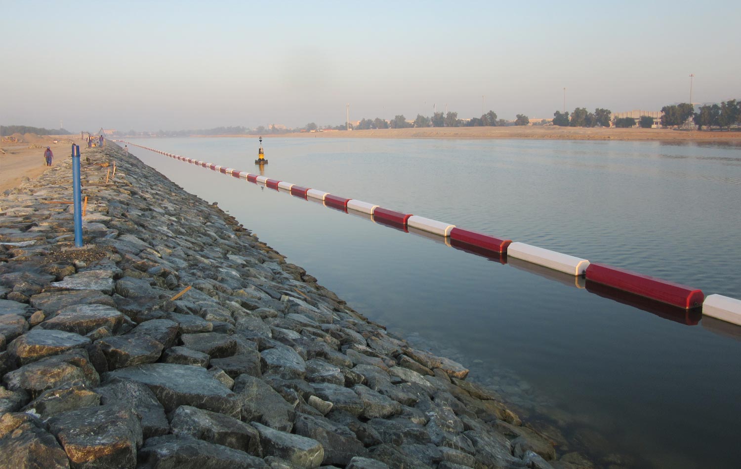 Floating Barriers and Screens